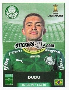 Sticker Dudu - Conmebol Copa Libertadores 2023 n. 201 - Panini