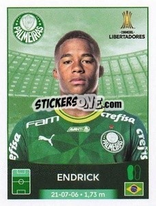 Sticker Endrick - Conmebol Copa Libertadores 2023 n. 202 - Panini