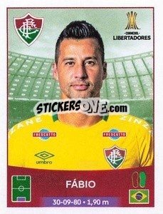 Sticker Fábio - Conmebol Copa Libertadores 2023
 - Panini