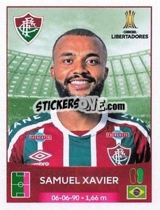 Sticker Samuel Xavier - Conmebol Copa Libertadores 2023
 - Panini