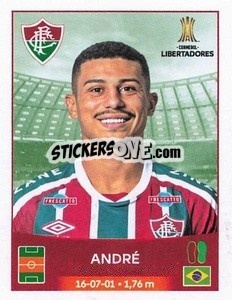 Sticker André - Conmebol Copa Libertadores 2023 n. 214 - Panini