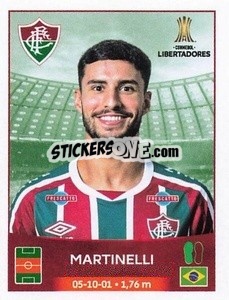 Sticker Matheus Martinelli - Conmebol Copa Libertadores 2023
 - Panini