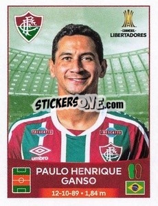 Sticker Paulo Henrique Ganso - Conmebol Copa Libertadores 2023 n. 218 - Panini