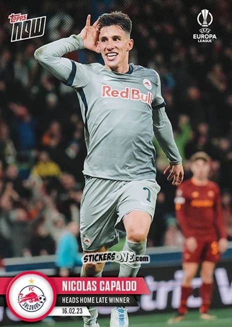 Sticker Nicolas Capaldo - Now UEFA Europa League & UEFA Europa Conference League 2022-2023
 n. 27 - Topps