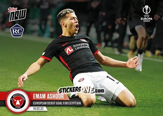 Sticker Emam Ashour - Now UEFA Europa League & UEFA Europa Conference League 2022-2023
 n. 29 - Topps