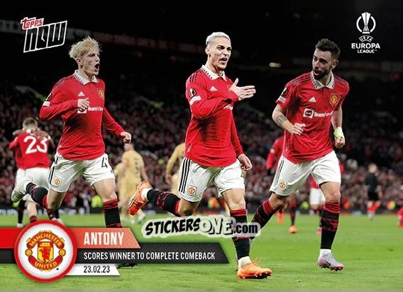 Sticker Antony - Now UEFA Europa League & UEFA Europa Conference League 2022-2023
 n. 30 - Topps