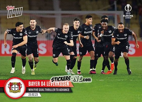 Sticker Bayer 04 Leverkusen - Now UEFA Europa League & UEFA Europa Conference League 2022-2023
 n. 32 - Topps