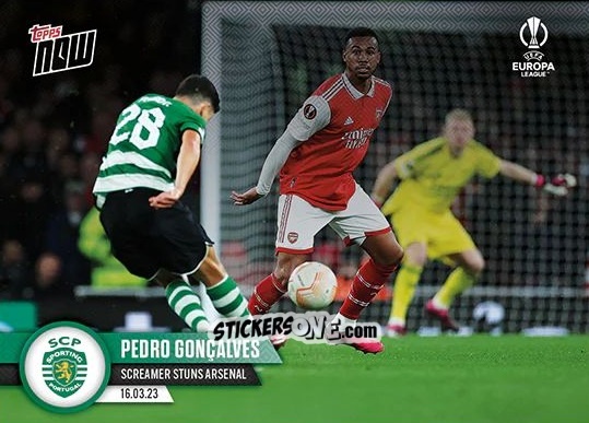 Sticker Pedro Goncalves - Now UEFA Europa League & UEFA Europa Conference League 2022-2023
 n. 34 - Topps