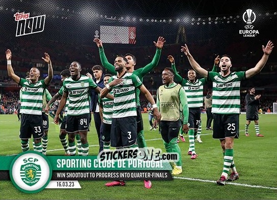 Sticker Sporting CP - Now UEFA Europa League & UEFA Europa Conference League 2022-2023
 n. 35 - Topps