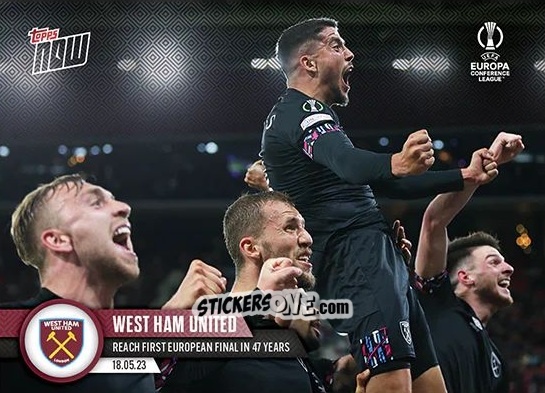 Sticker West Ham United - Now UEFA Europa League & UEFA Europa Conference League 2022-2023
 n. 48 - Topps