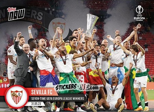 Sticker Sevilla FC - Now UEFA Europa League & UEFA Europa Conference League 2022-2023
 n. 53 - Topps