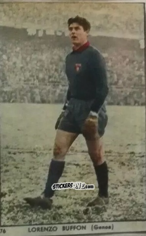 Sticker Lorenzo Buffon - I Calciatori di Serie A 1959-1960 Album N.1
 n. 76 - S.E.S.S.
