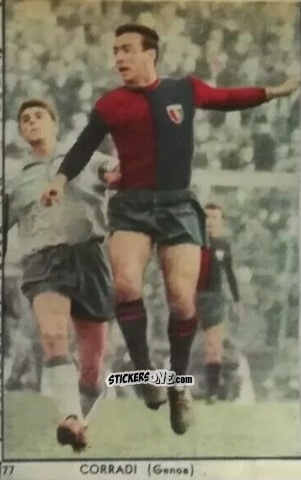 Sticker Giuseppe Corradi - I Calciatori di Serie A 1959-1960 Album N.1
 n. 77 - S.E.S.S.
