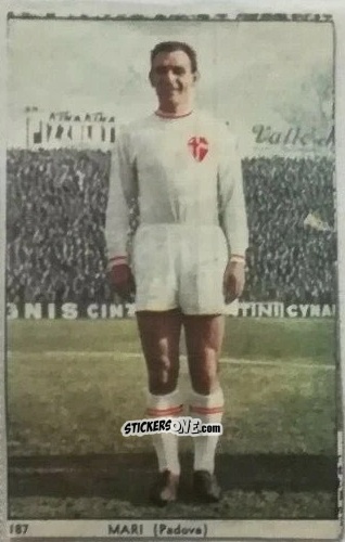 Sticker Giacomo Mari - I Calciatori di Serie A 1959-1960 Album N.1
 n. 187 - S.E.S.S.
