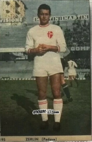 Sticker Eliseo Zerlin - I Calciatori di Serie A 1959-1960 Album N.1
 n. 193 - S.E.S.S.
