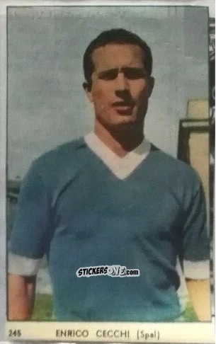 Sticker Enrico Cecchi - I Calciatori di Serie A 1959-1960 Album N.1
 n. 245 - S.E.S.S.
