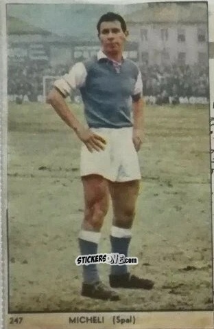 Sticker Dante Micheli - I Calciatori di Serie A 1959-1960 Album N.1
 n. 247 - S.E.S.S.
