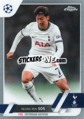 Sticker Heung-min Son - UEFA Club Competitions Chrome 2022-2023
 n. 5 - Topps