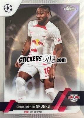Sticker Christopher Nkunku - UEFA Club Competitions Chrome 2022-2023
 n. 18 - Topps