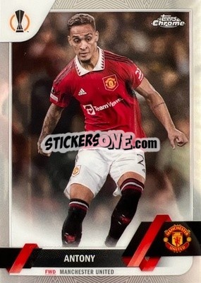Sticker Antony - UEFA Club Competitions Chrome 2022-2023
 n. 21 - Topps