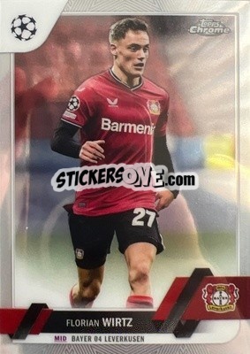 Sticker Florian Wirtz - UEFA Club Competitions Chrome 2022-2023
 n. 27 - Topps