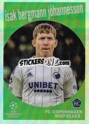 Sticker Isak Bergmann Johannesson - UEFA Club Competitions Chrome 2022-2023
 n. 59-13 - Topps
