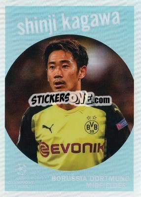 Sticker Shinji Kagawa - UEFA Club Competitions Chrome 2022-2023
 n. 59-15 - Topps
