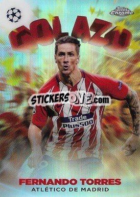 Sticker Fernando Torres - UEFA Club Competitions Chrome 2022-2023
 n. G-5 - Topps