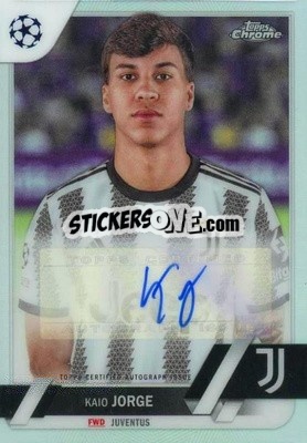 Sticker Kaio Jorge - UEFA Club Competitions Chrome 2022-2023
 n. CA-KJ - Topps