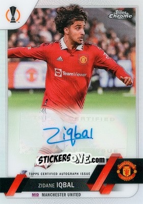 Sticker Zidane Iqbal - UEFA Club Competitions Chrome 2022-2023
 n. CA-ZI - Topps