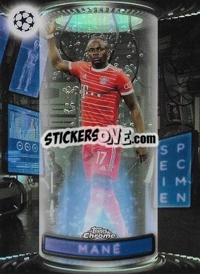 Sticker Sadio Mane - UEFA Club Competitions Chrome 2022-2023
 n. S-5 - Topps
