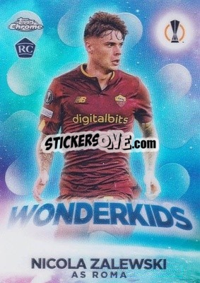 Sticker Nicola Zalewski - UEFA Club Competitions Chrome 2022-2023
 n. W-1 - Topps