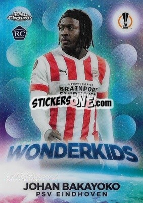 Sticker Johan Bakayoko - UEFA Club Competitions Chrome 2022-2023
 n. W-7 - Topps