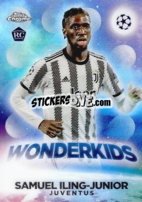 Sticker Samuel Iling-Junior - UEFA Club Competitions Chrome 2022-2023
 n. W-15 - Topps
