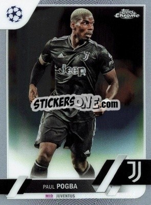 Sticker Paul Pogba - UEFA Club Competitions Chrome 2022-2023
 - Topps