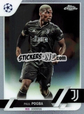 Sticker Paul Pogba - UEFA Club Competitions Chrome 2022-2023
 n. 108 - Topps