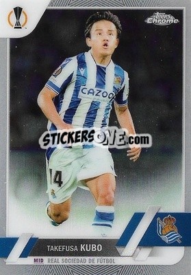 Figurina Takefusa Kubo - UEFA Club Competitions Chrome 2022-2023
 - Topps