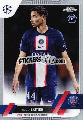 Sticker Hugo Ekitike - UEFA Club Competitions Chrome 2022-2023
 n. 125 - Topps