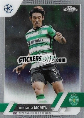 Sticker Hidemasa Morita - UEFA Club Competitions Chrome 2022-2023
 n. 152 - Topps