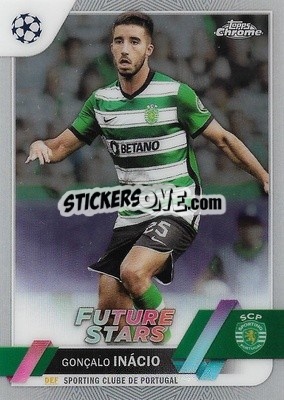 Sticker Goncalo Inacio - UEFA Club Competitions Chrome 2022-2023
 - Topps