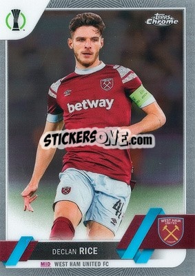 Sticker Declan Rice - UEFA Club Competitions Chrome 2022-2023
 - Topps