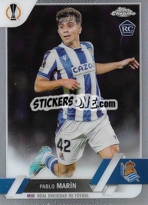 Sticker Pablo Marin - UEFA Club Competitions Chrome 2022-2023
 n. 54 - Topps