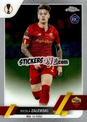 Sticker Nicola Zalewski - UEFA Club Competitions Chrome 2022-2023
 n. 59 - Topps