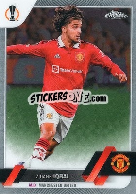 Sticker Zidane Iqbal - UEFA Club Competitions Chrome 2022-2023
 n. 80 - Topps