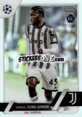 Sticker Samuel Iling-Junior - UEFA Club Competitions Chrome 2022-2023
 n. 103 - Topps