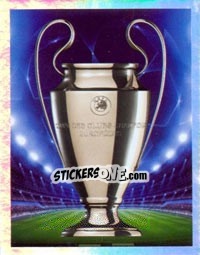 Sticker UEFA Champions League Trophy - UEFA Champions League 2009-2010 - Panini