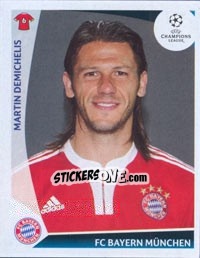 Cromo Martin Demichelis - UEFA Champions League 2009-2010 - Panini