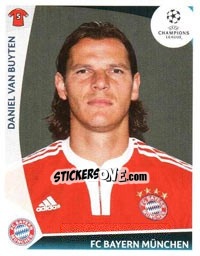 Sticker Daniel Van Buyten - UEFA Champions League 2009-2010 - Panini
