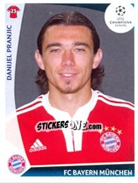 Cromo Danijel Pranjic - UEFA Champions League 2009-2010 - Panini