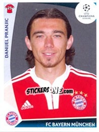 Sticker Danijel Pranjic - UEFA Champions League 2009-2010 n. 11 - Panini
